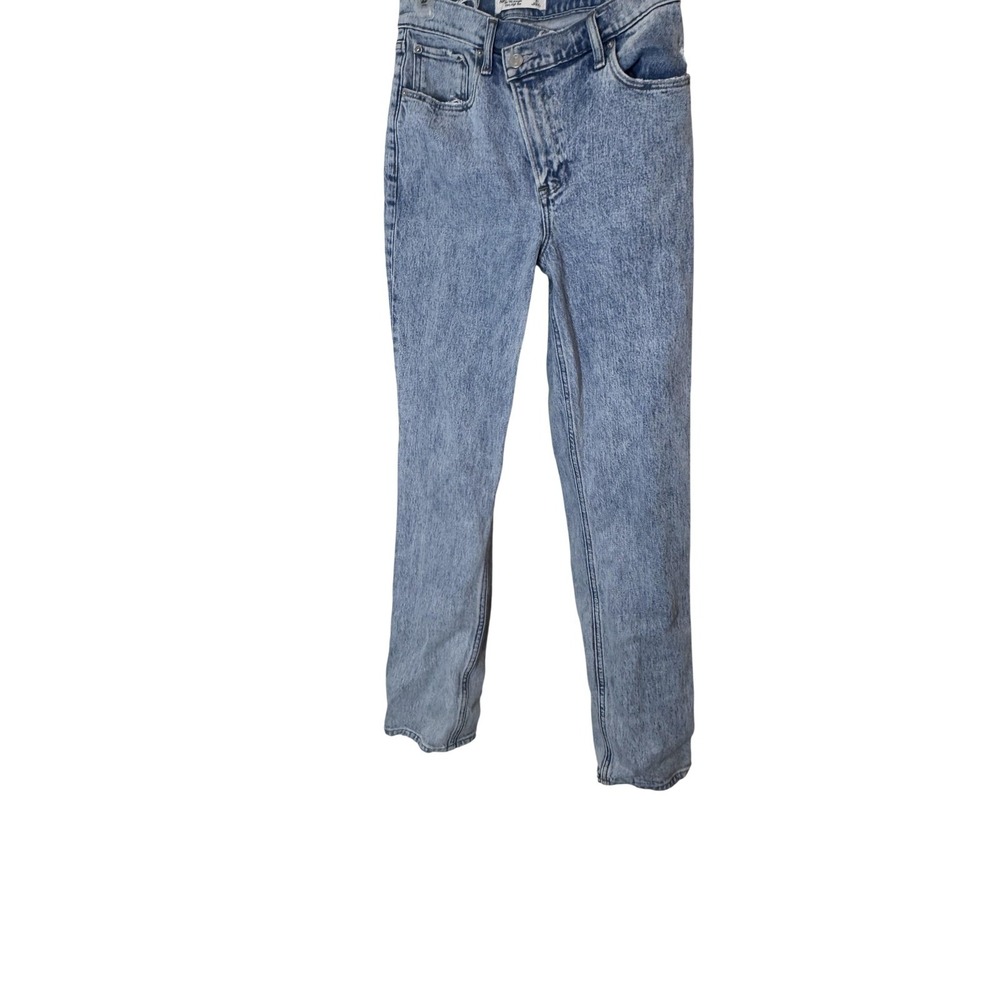 Abercrombie & Fitch Jeans Womens 26 Light Wash 90s Straight Ultra High Rise